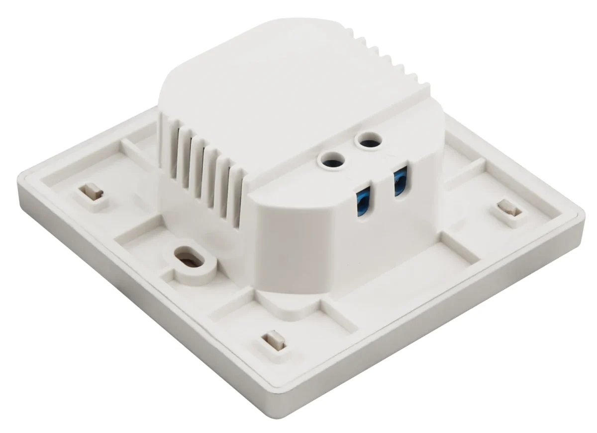 LED-Wand-Einbauleuchte McShine "LWE-86SB" 2W, 150lm, warmweiß, silberner Rahmen – Bild 3