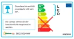 LED Panel, 295x1195mm, 40W, 4800 Lumen, 4000K, neutralweiß – Bild 2