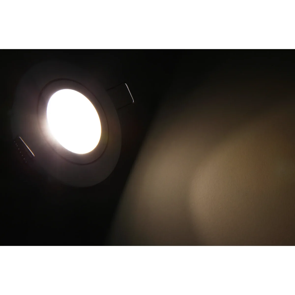 LED-Einbauleuchte McShine "Eco-50" 5W, 400lm, 3000K, Edelstahl gebürstet – Bild 3