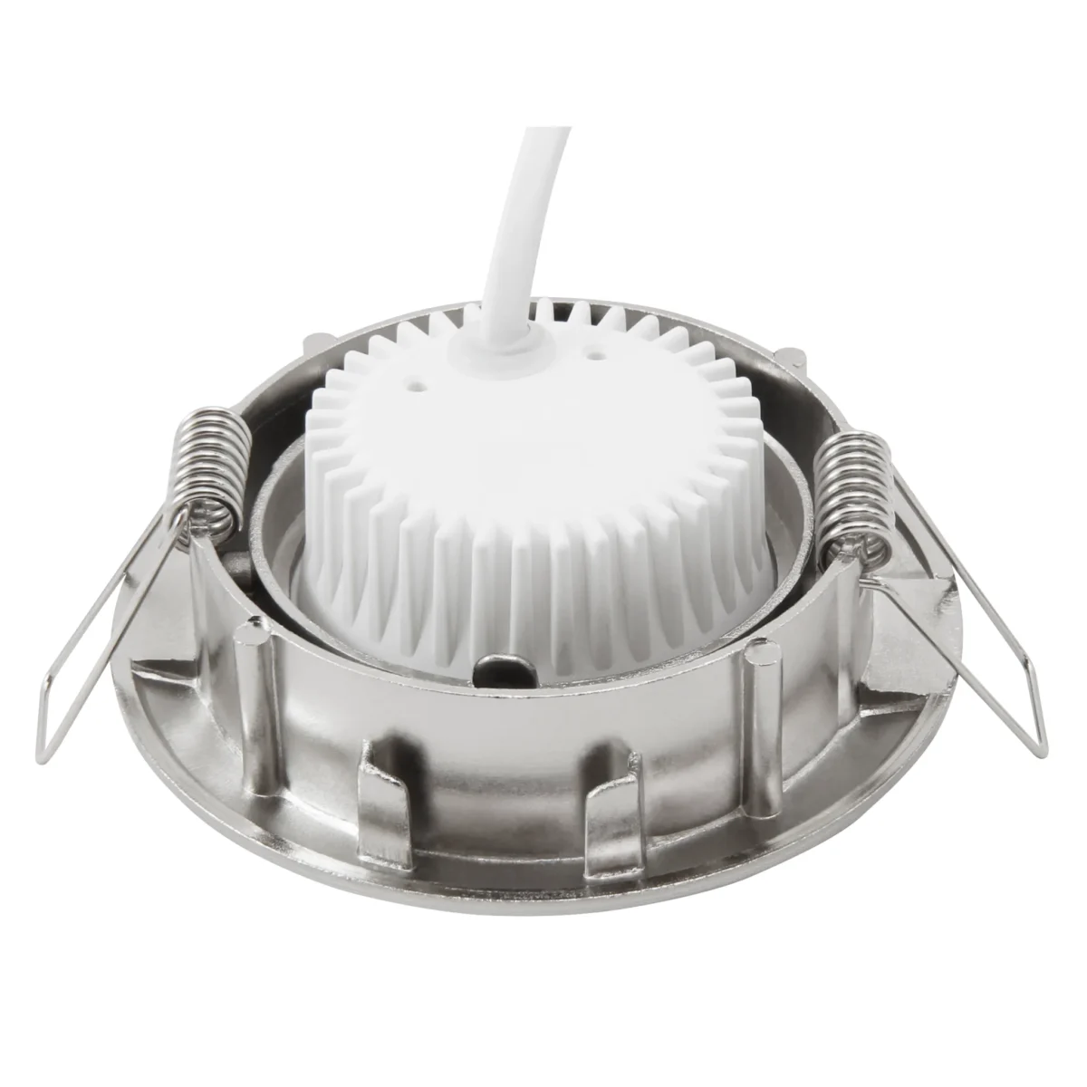 LED-Einbauleuchte McShine "Eco-50" 5W, 400lm, 3000K, Edelstahl gebürstet – Bild 4