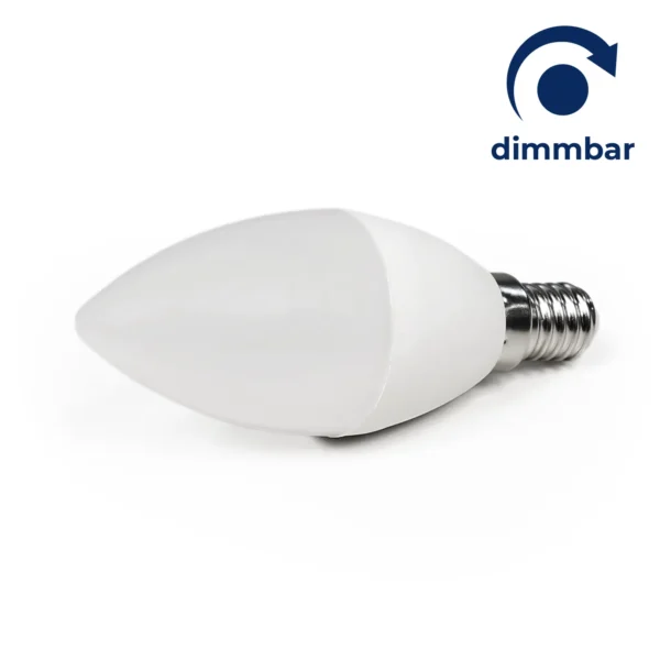 LED Kerzenlampe McShine, E14, 7W, 520lm, 160°, 4000K, neutralweiß, dimmbar