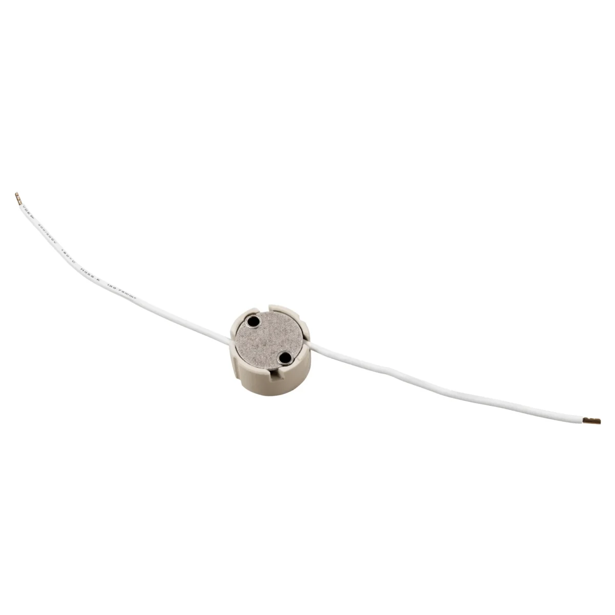 Lampenfassung McShine, GU10, 10cm Kabel, max. 250V/100W, seitlicher Kabelausgang – Bild 2