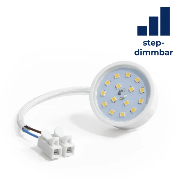 LED-Modul McShine, 7W, 570Lumen, 230V, 50x23mm, warmweiß, 3000K, step-dimmbar