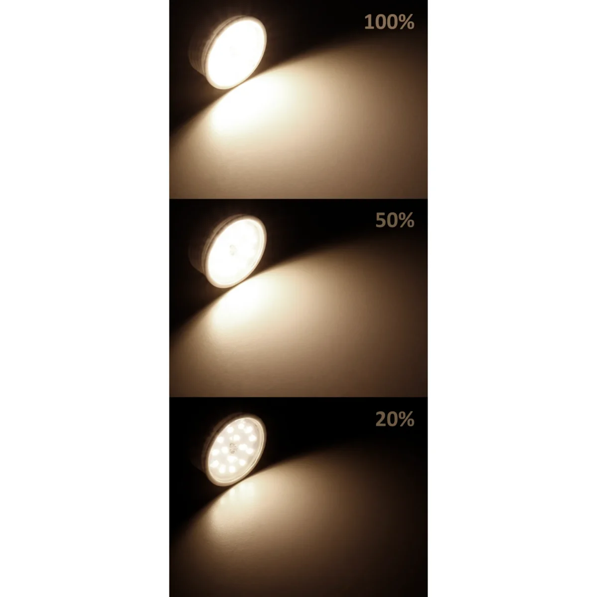 LED-Modul McShine, 7W, 570Lumen, 230V, 50x23mm, warmweiß, 3000K, step-dimmbar – Bild 2
