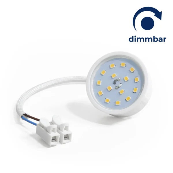 LED-Modul McShine, 7W, 650 Lumen, 230V, 50x23mm, warmweiß, 3000K, dimmbar