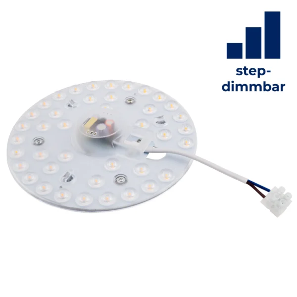 LED-Modul McShine, Umrüstsatz mit Magnethalterung, Ø16,5cm, 20W, 1800lm, 4000K