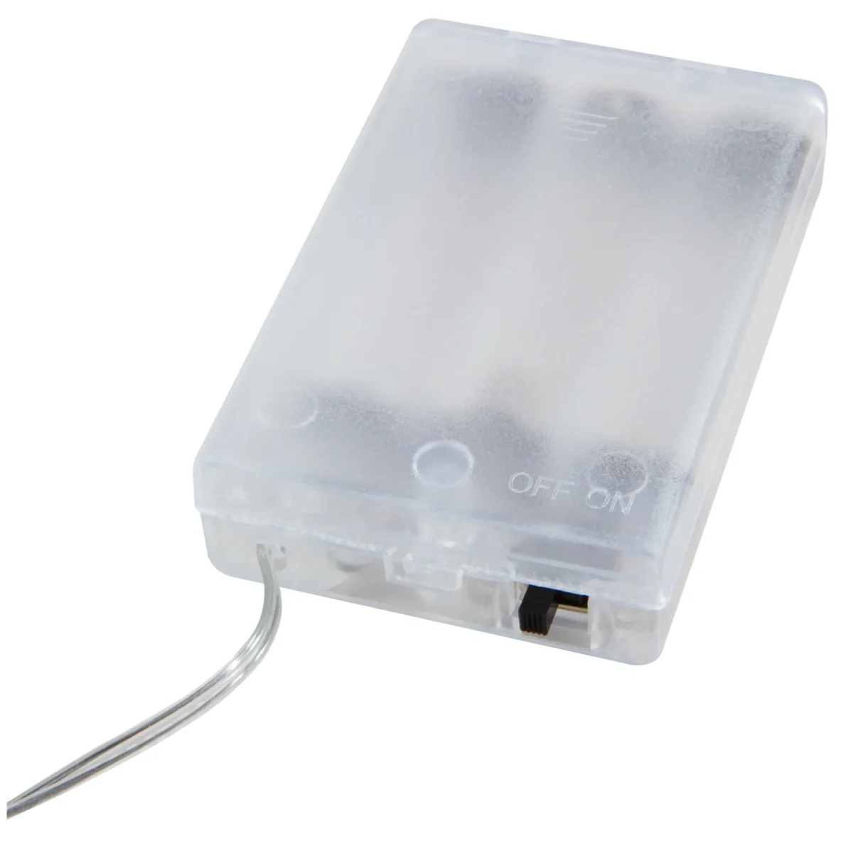 LED Draht-Lichterkette McShine "Micro" 80 LEDs, warmweiß, Batteriebetrieb – Bild 3