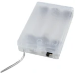 LED Draht-Lichterkette McShine "Micro" 80 LEDs, warmweiß, Batteriebetrieb – Bild 3