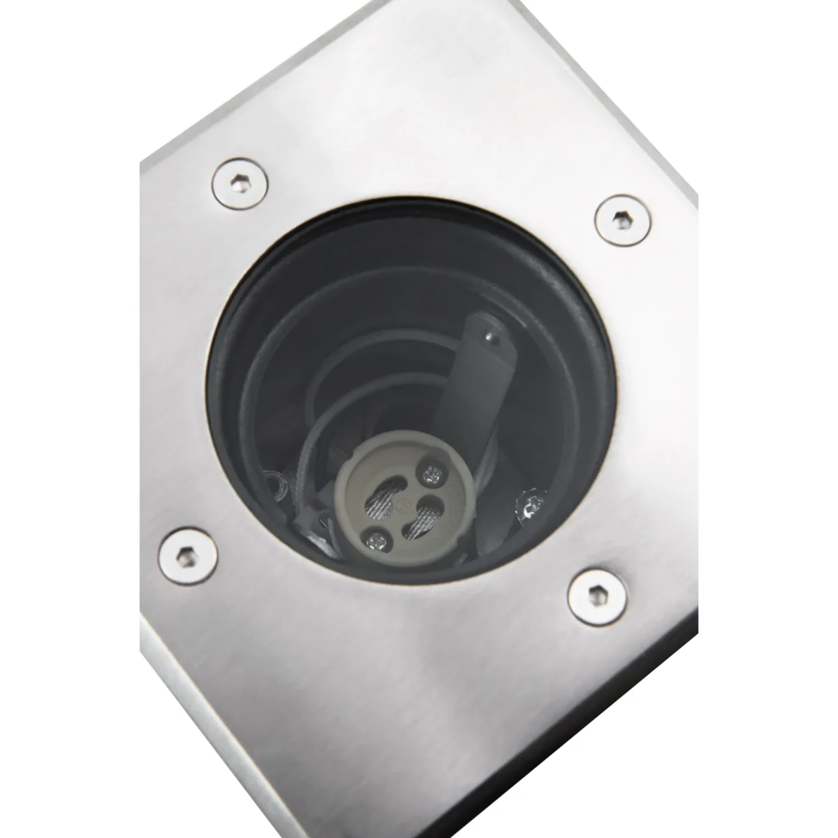 Bodeneinbauleuchte McShine "BL-12QS" GU10-Fassung, 120x120mm, schwenkbar – Bild 3