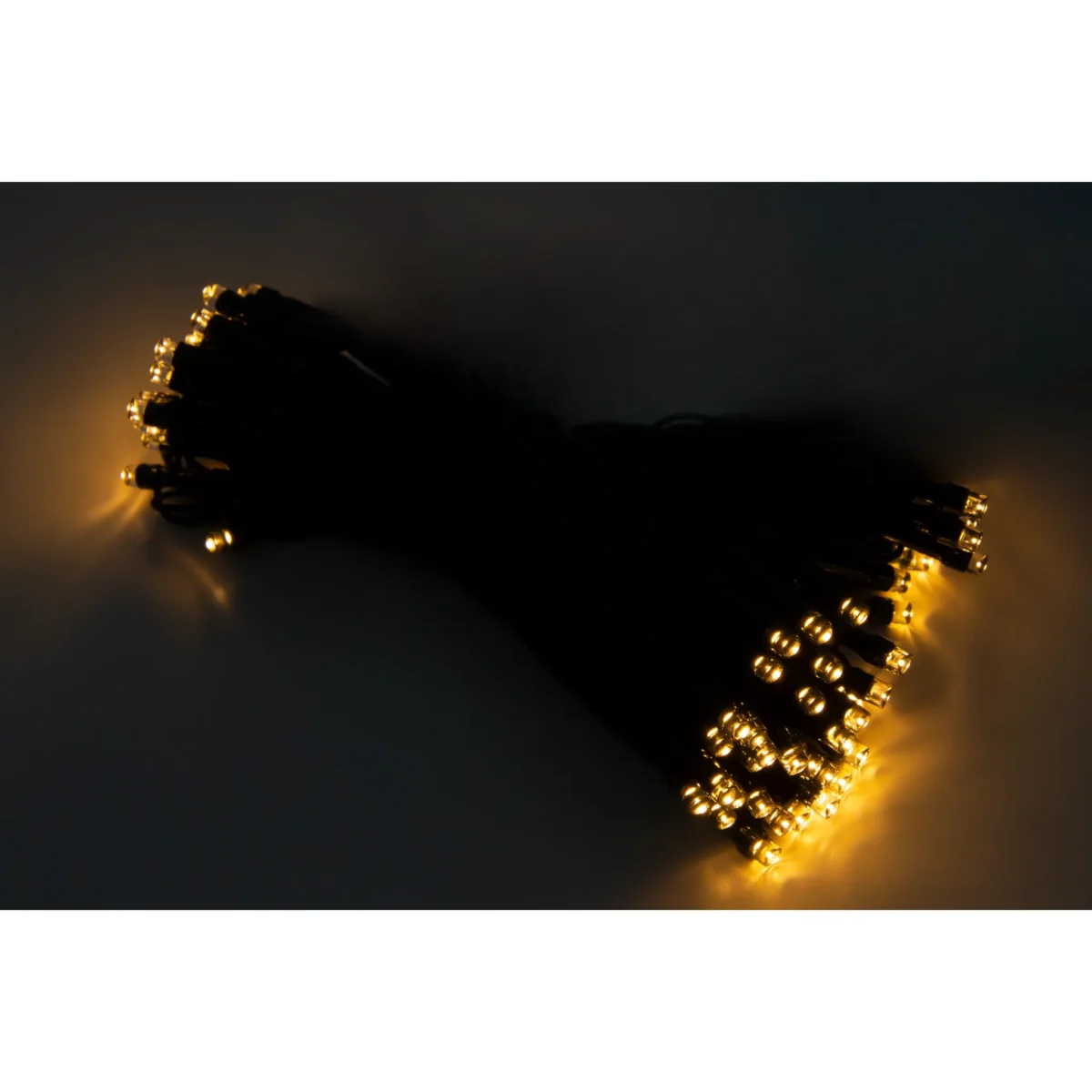 LED Solar-Lichterkette McShine "LSL-50" 5m, 50 LEDs, warmweiß, IP44 – Bild 2