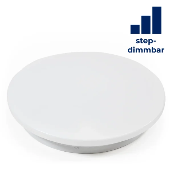 LED-Deckenleuchte McShine "illumi" 12W, 960lm, Ø26cm, 3000K, step-dimmbar