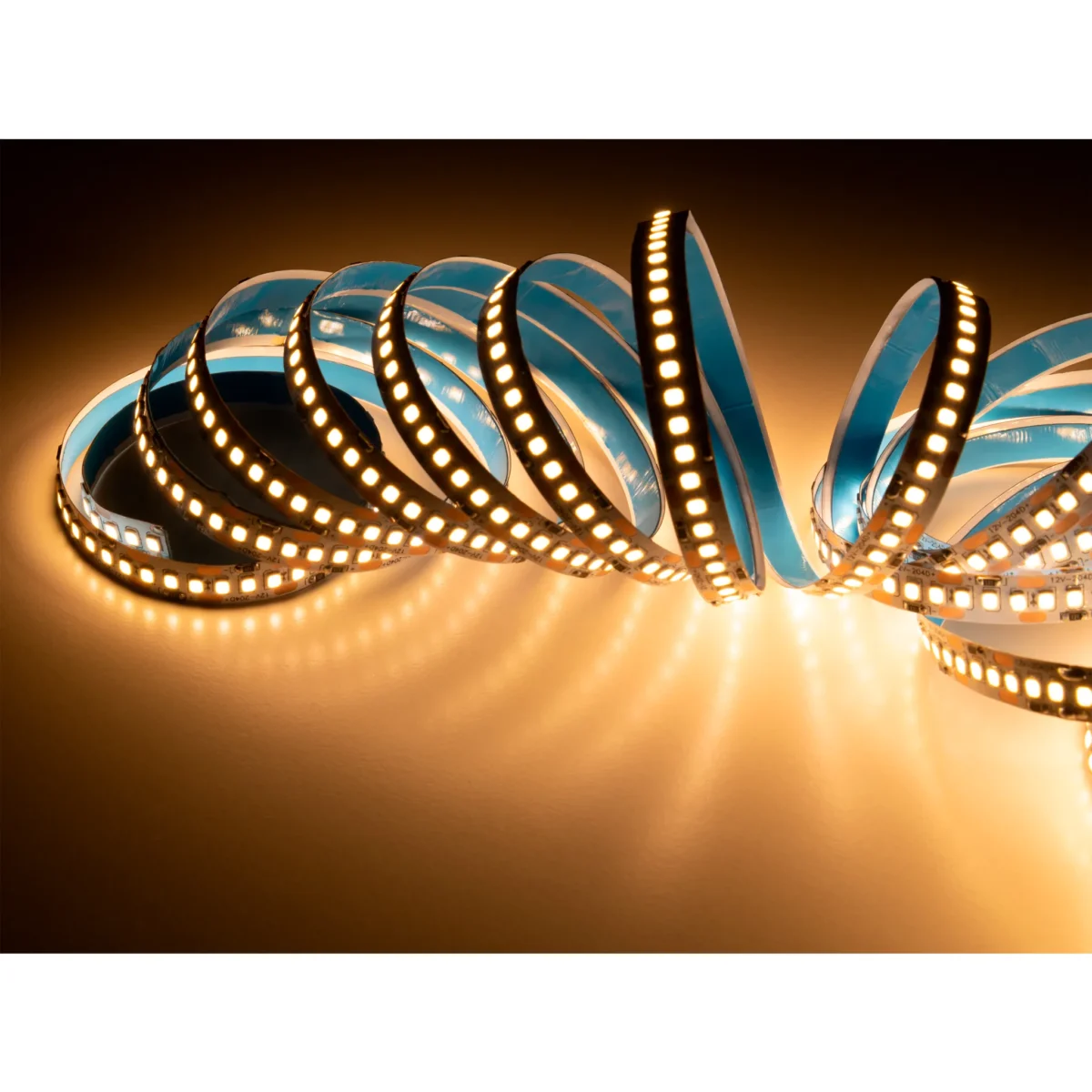 LED-Stripe McShine, 1700lm/m, 204LEDs/m, 16W/m, 3000K, IP20, 5m Rolle – Bild 1