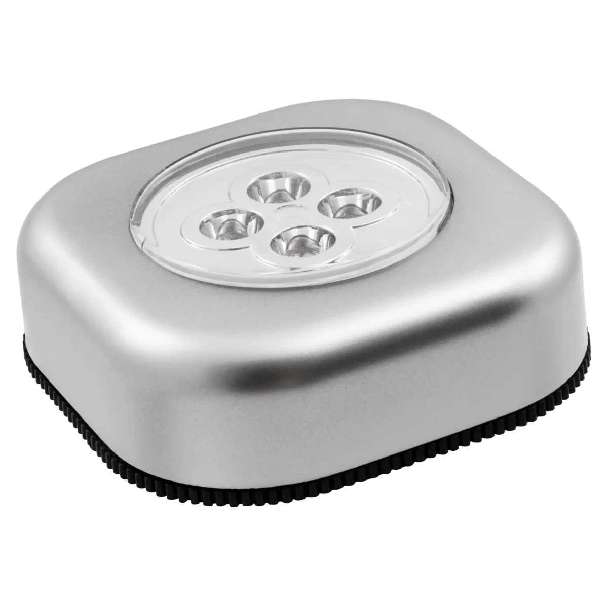 LED-Klebeleuchte McShine "LK4" mit Klebefolie, 70x70x24mm, silber – Bild 3