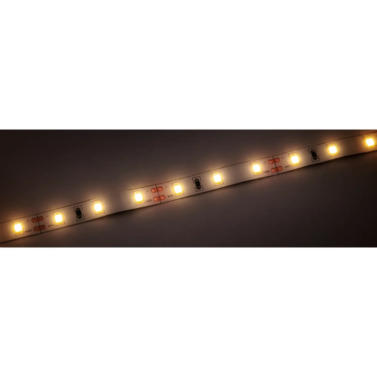LED-Stripe McShine, 10m, warmweiß, 600LEDs, 12000lm, 12V/48W, IP20 – Bild 2
