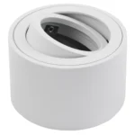 Aufbaurahmen McShine "KL-10" rund, schwenkbar, weiß, ØxH 80x50mm – Bild 2