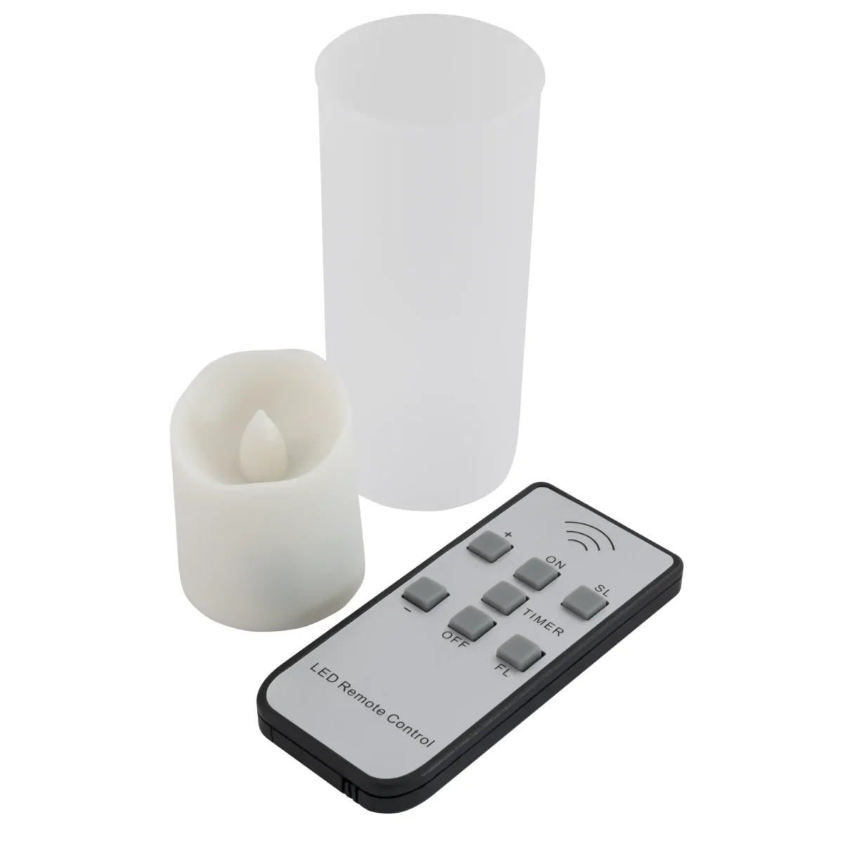 6er Set LED Kerzen McShine "LC-06", inkl. Fernbedienung, Netzteil + Ladestation – Bild 3