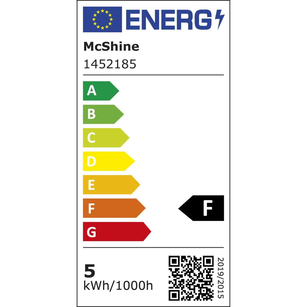 Einbauleuchten-Set McShine, 10xRahmen, 10xLED-Modul, 5W, 400lm, Aluminium – Bild 6