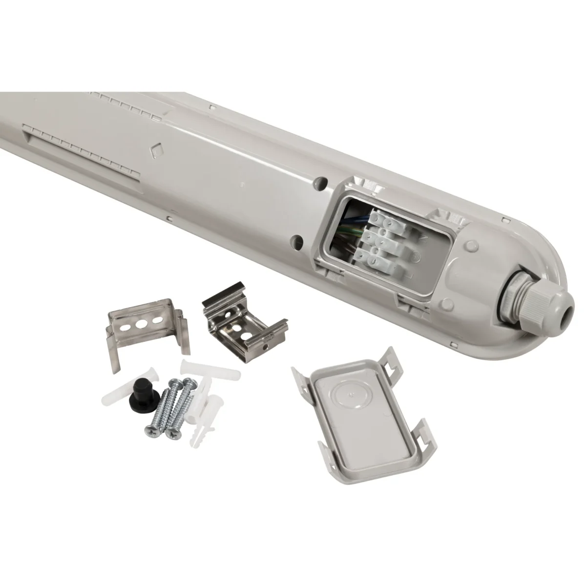 LED Feuchtraumleuchte McShine "FL-1815" IP65, 7.200lm, 4000K, 40W, 180lm/W – Bild 5