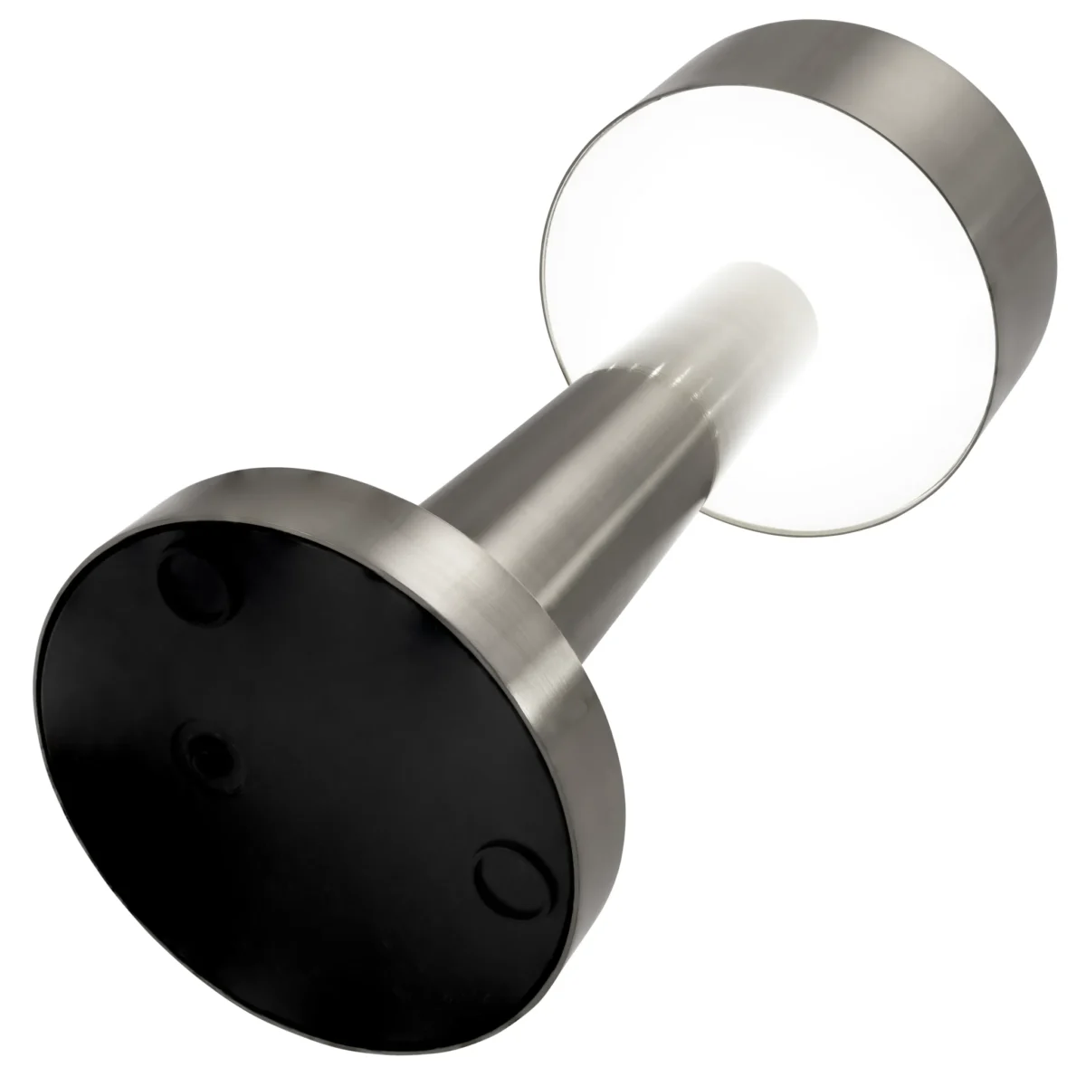 LED-Tischleuchte ROLF KERN „Lounge-1“ silber, Akku, dimmbar – Bild 4