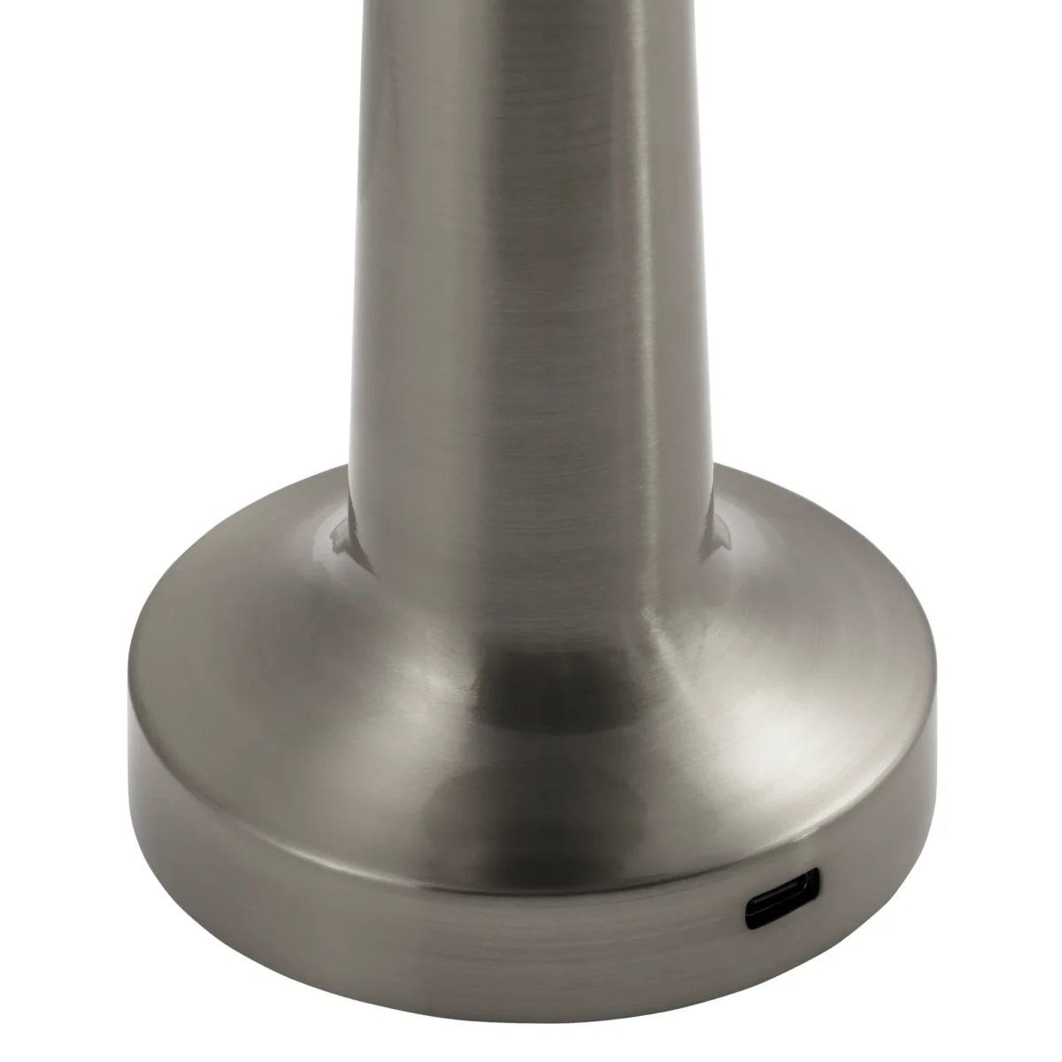 LED-Tischleuchte ROLF KERN „Lounge-1“ silber, Akku, dimmbar – Bild 5