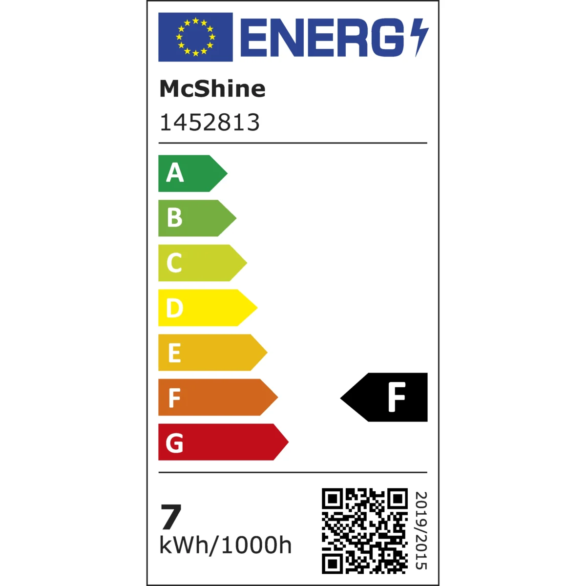 Einbauleuchten-Set McShine, 5xRahmen, 5xLED-Modul, 7W, 608lm, 230V, weiß, IP44 – Bild 6