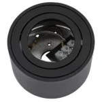 Aufbaurahmen McShine "KL-10" rund, schwenkbar, schwarz, ØxH 80x50mm – Bild 3