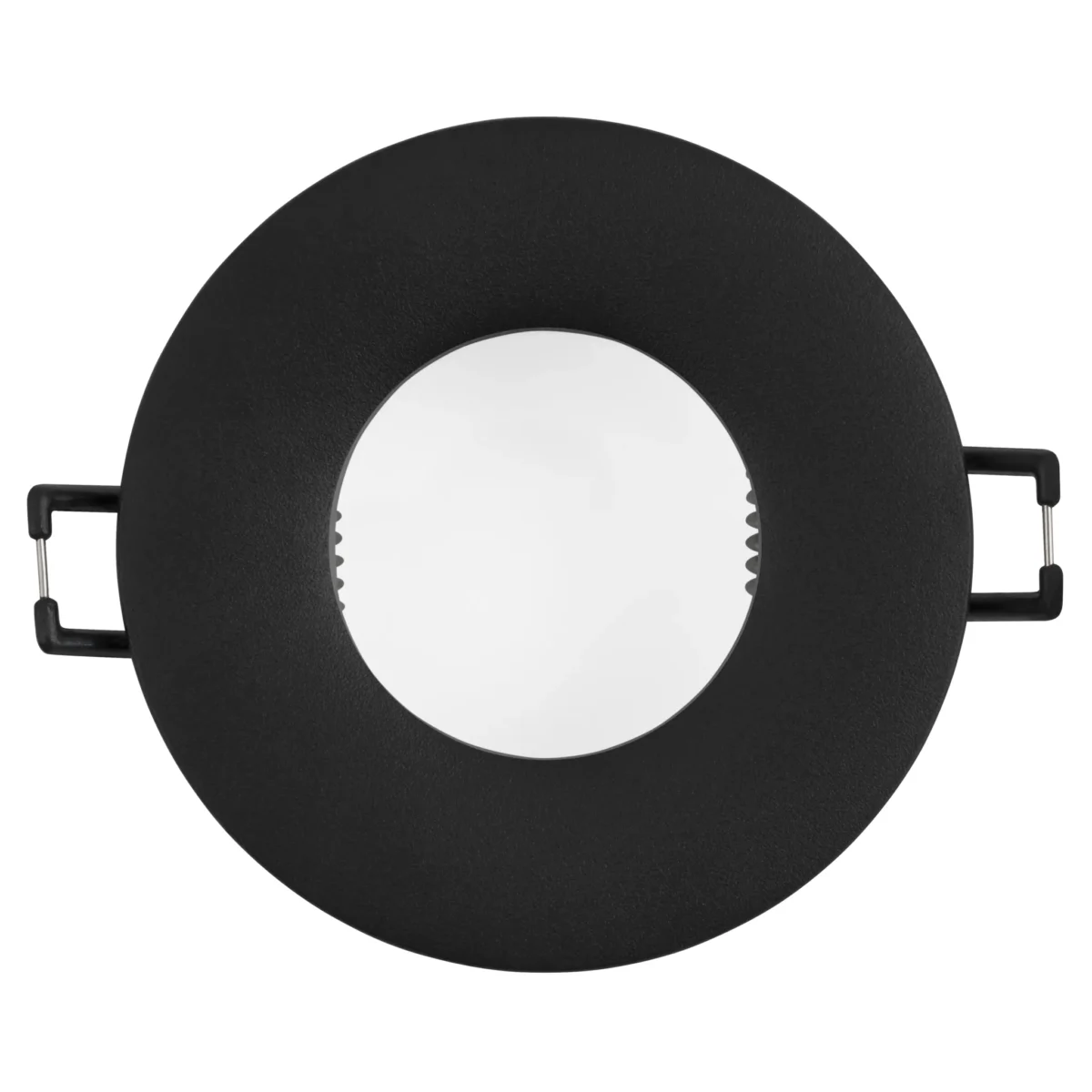 Einbaurahmen McShine "W-30" rund, IP44, matt schwarz – Bild 2