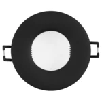 Einbaurahmen McShine "W-30" rund, IP44, matt schwarz – Bild 2