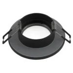 Einbaurahmen McShine "W-30" rund, IP44, matt schwarz – Bild 3