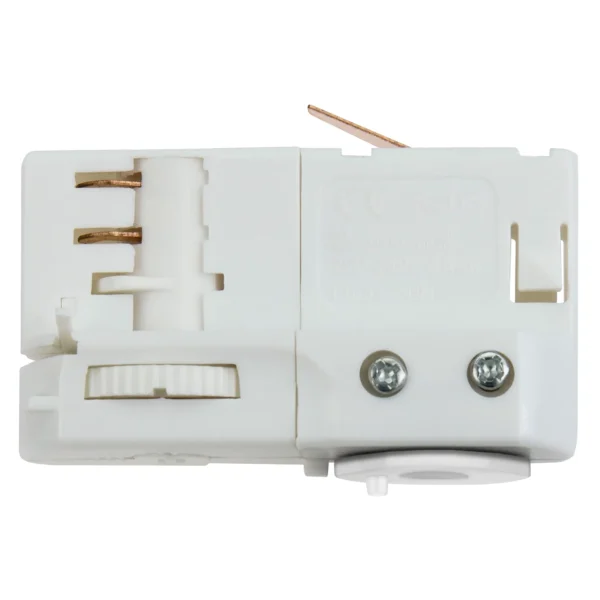 Leuchten-Adapter "SPS2" für 3-Phasen-Schienensystem, weiß