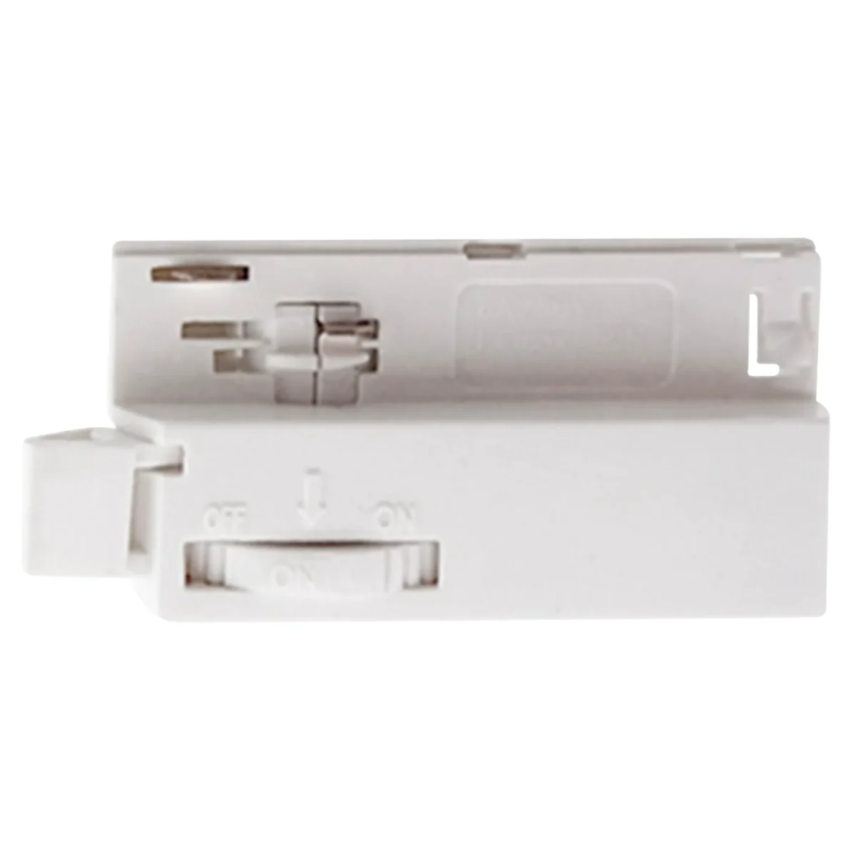Leuchten-Adapter "SPS2" für 3-Phasen-Schienensystem, 74x37x37mm, weiß – Bild 1