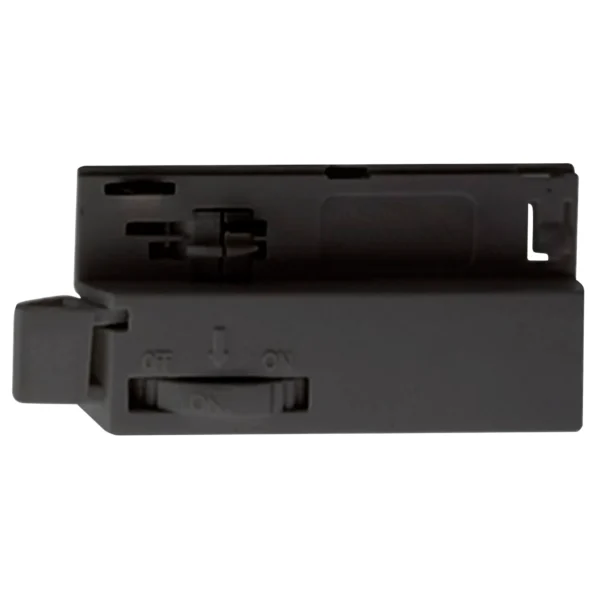 Leuchten-Adapter "SPS2" für 3-Phasen-Schienensystem, 74x37x37mm, schwarz