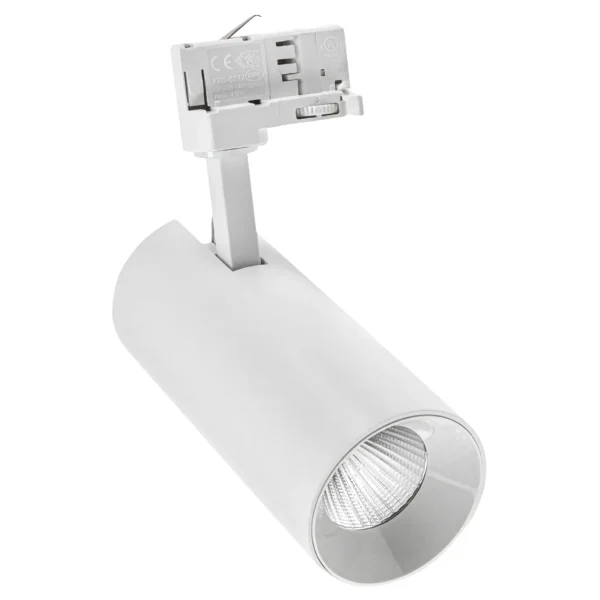 LED Stromschienenstrahler "Andromeda", 25W, 2.650lm, neutralweiß, weiß