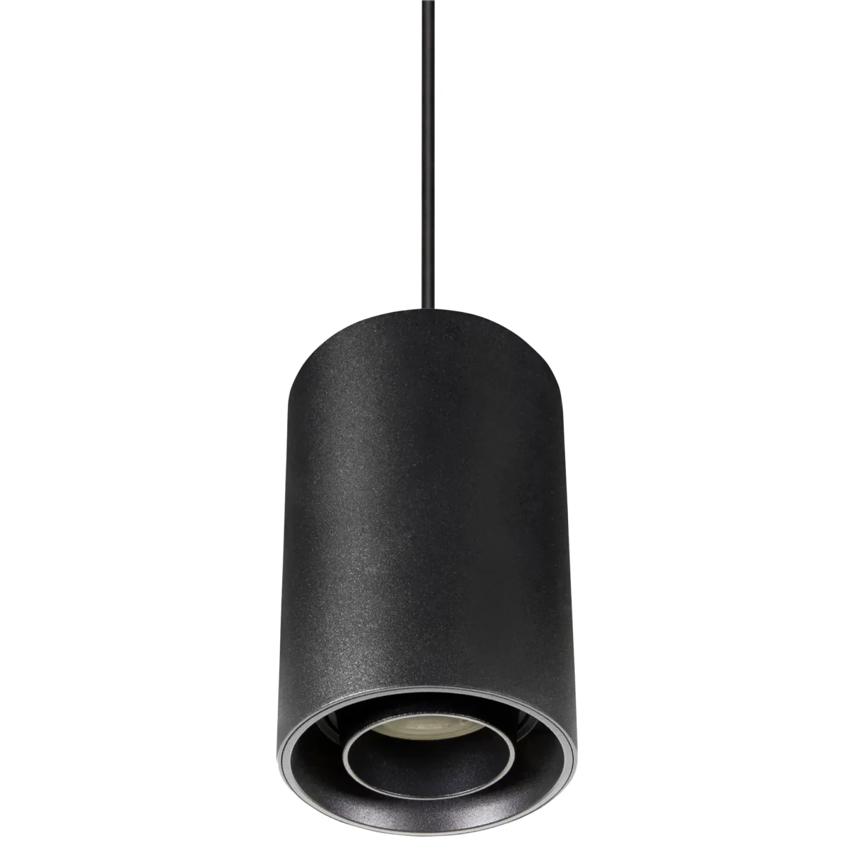 GU10 Strahler "Chloe", 250V, IP20, 80x130mm, rund, schwarz – Bild 1