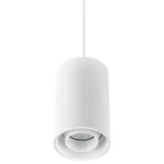 GU10 Strahler "Chloe", 250V, IP20, 80x130mm, rund, weiß