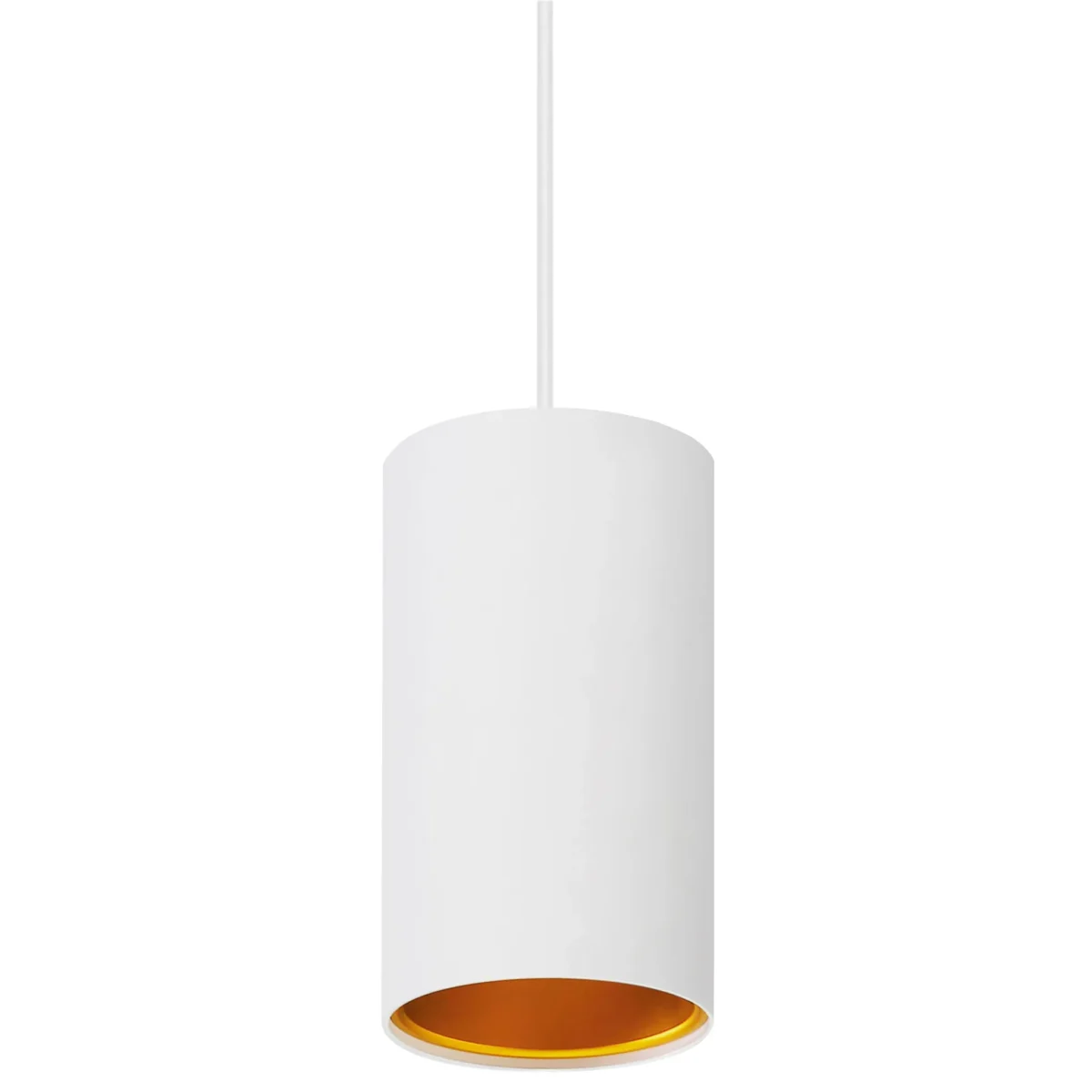 GU10 Strahler "Chloe", 250V, IP20, 70x128mm, weiß/gold – Bild 1