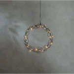 LED-Dekoleuchte "Curly", Metall, 0.6W, 3V, 33 lm, warmweiß, 30 LED's, 30x30cm – Bild 5