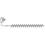 LED-Lichterkette "Serie LED", 180tlg, warmweiß, 3.6m, outdoor, mit Trafo – Bild 3
