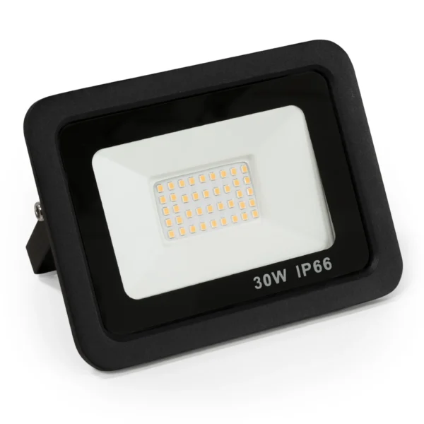 LED-Außenstrahler McShine "Slim" 30W, 2550 Lumen, IP66, 3000K, warmweiß