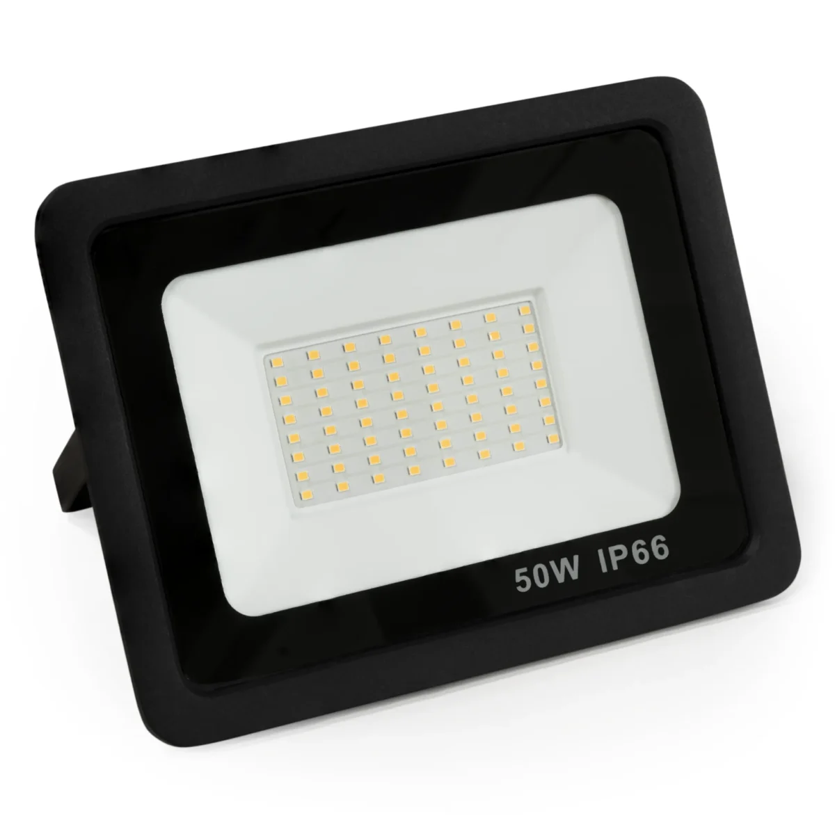 LED-Außenstrahler McShine "Slim" 50W, 4250 Lumen, IP66, 3000K, warmweiß – Bild 1