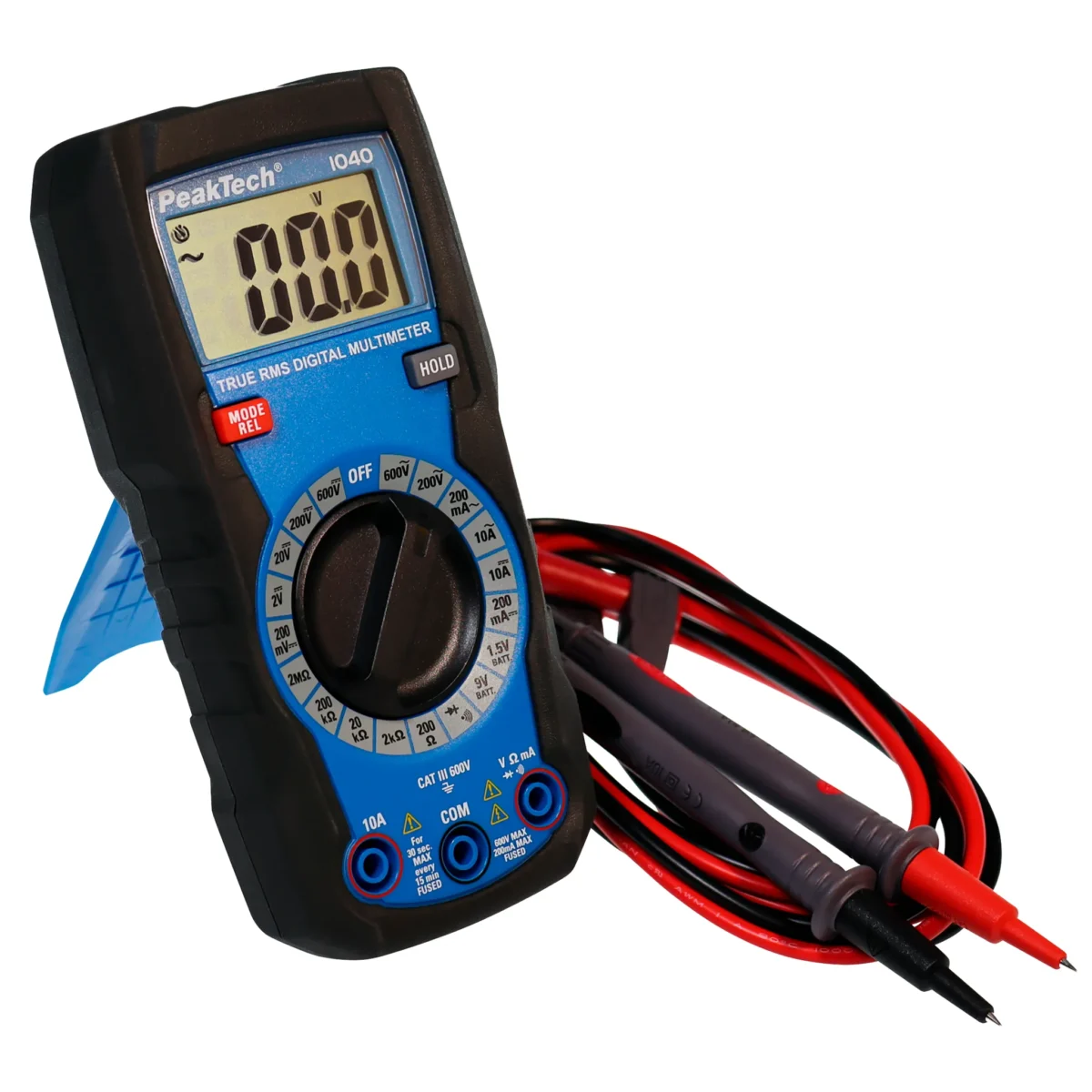 Digital Multimeter PeakTech "P1040", 2000 Counts, TrueRMS, Manuelle Bereichswahl – Bild 1