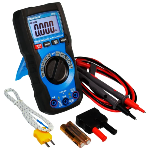 Digital Multimeter PeakTech "P1041", 4000 Counts, TrueRMS, Auto- Bereichswahl