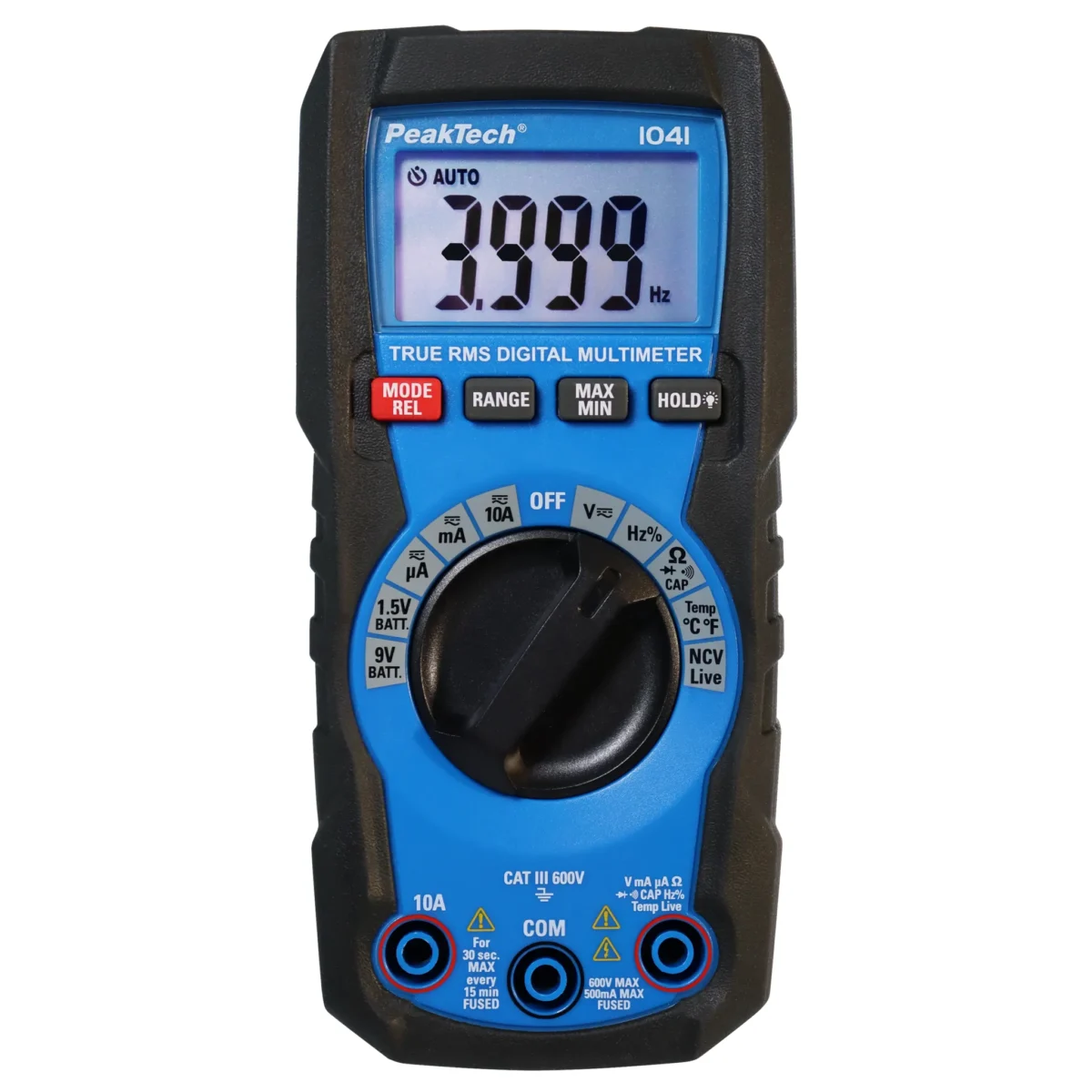 Digital Multimeter PeakTech "P1041", 4000 Counts, TrueRMS, Auto- Bereichswahl – Bild 2
