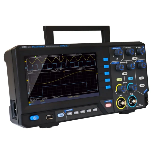 Digital Speicher- Oszilloskop PeakTech "P1403", 50 MHz, 2CH, 500 MS/s