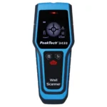Digitaler Wandscanner PeakTech "P3433", LCD Anzeige, IP54, mit Tragetasche