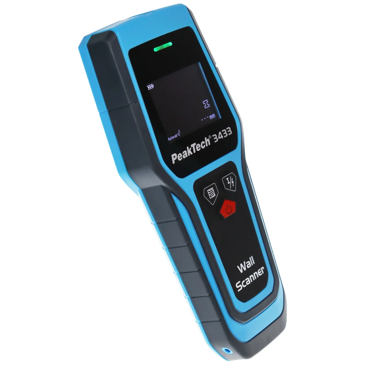 Digitaler Wandscanner PeakTech "P3433", LCD Anzeige, IP54, mit Tragetasche – Bild 2