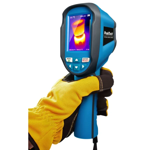 IR- Wärmebildkamera PeakTech "P5610", 220x160px, -20°C - 400°C, mit Software