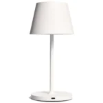 LED-Tischleuchte ROLF KERN „Club Mini“ 25cm, weiß, Akku, dimmbar