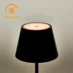 LED-Tischleuchte ROLF KERN „Club Mini“ 25cm, schwarz, Akku, dimmbar – Bild 3