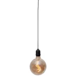 LED-Glaskugel "Bowl", warmweiß, 1m Kabel, 12,5x19,5cm, IP44, Batteriebetrieben – Bild 2